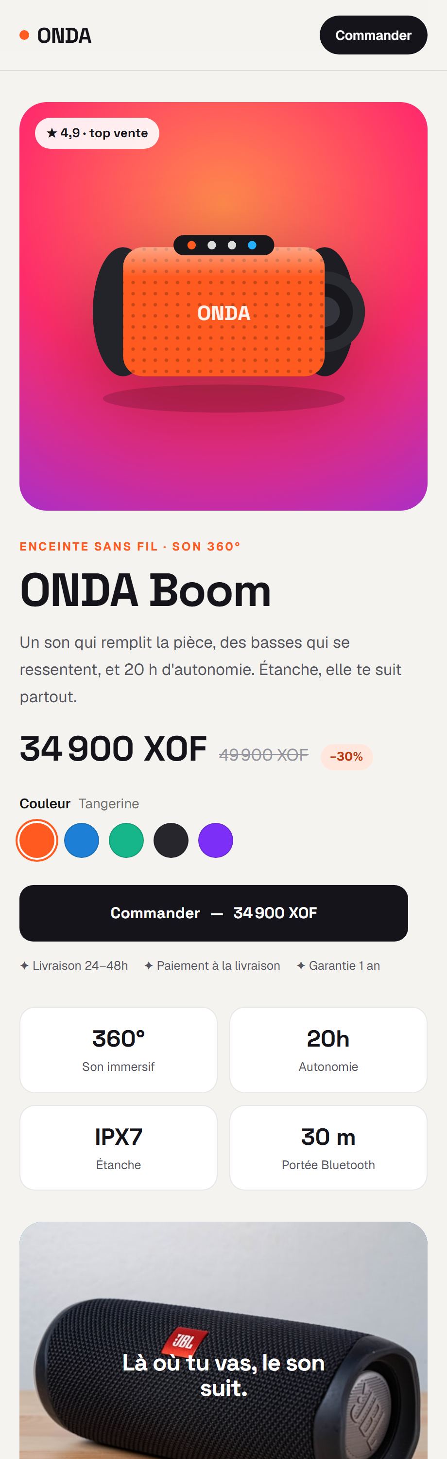 Thème Onda