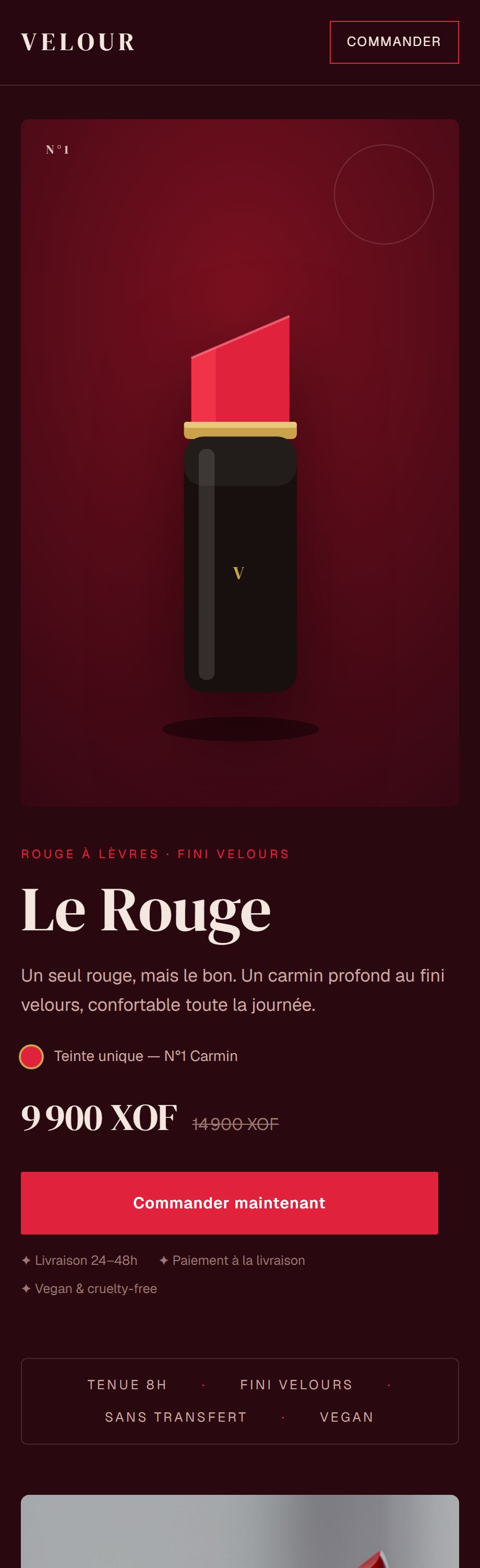 Thème Velours